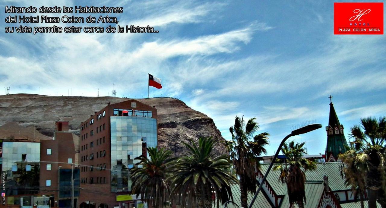 Hotel Plaza Colon Arica Bagian luar foto