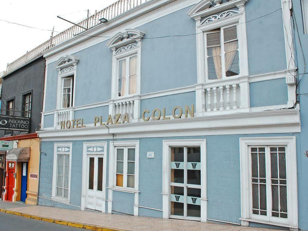 Hotel Plaza Colon Arica Bagian luar foto
