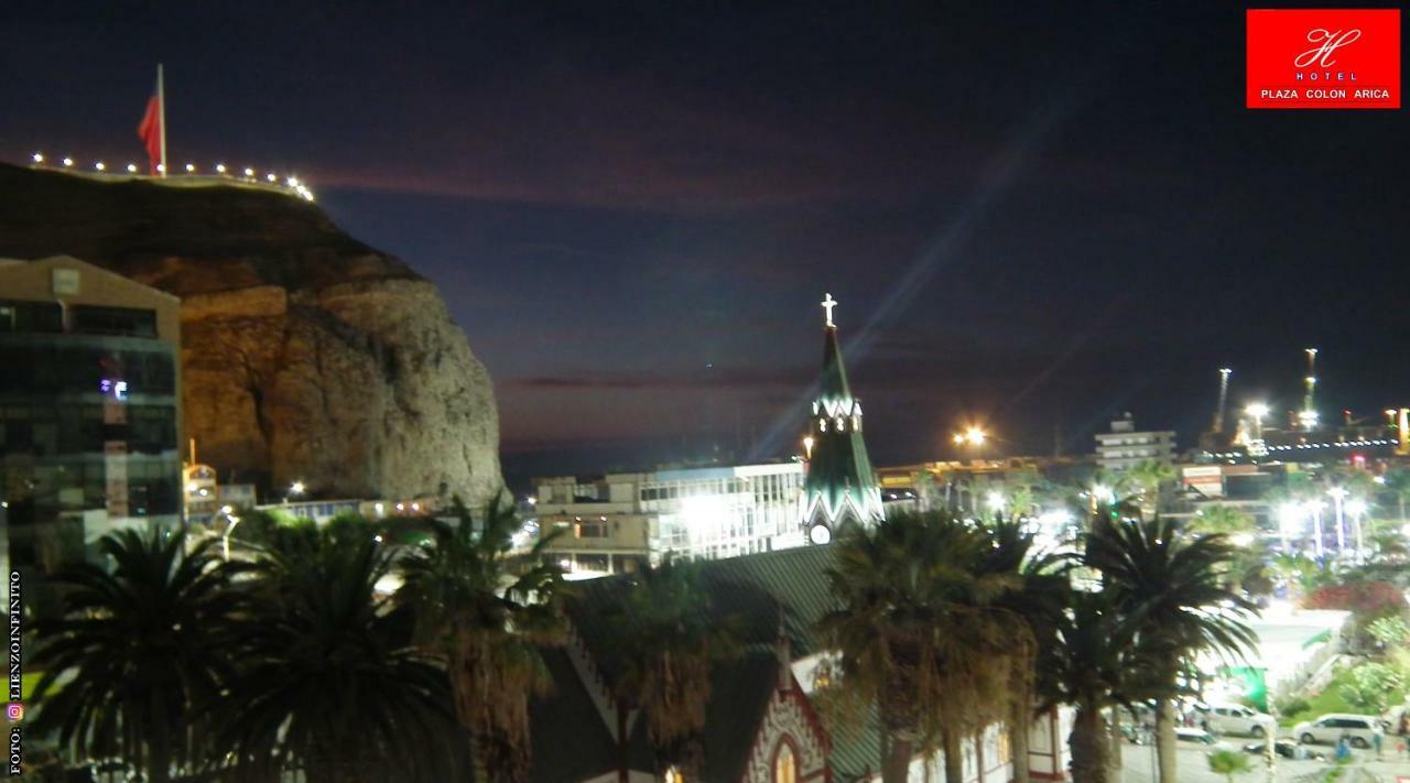 Hotel Plaza Colon Arica Bagian luar foto